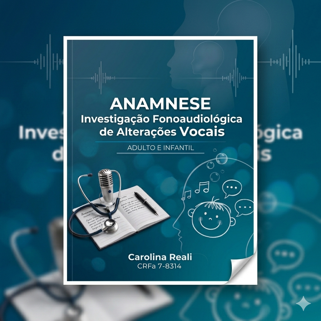 Anamnese — Investigação Fonoaudiológica de Alterações Vocais (Adulto e Infantil)