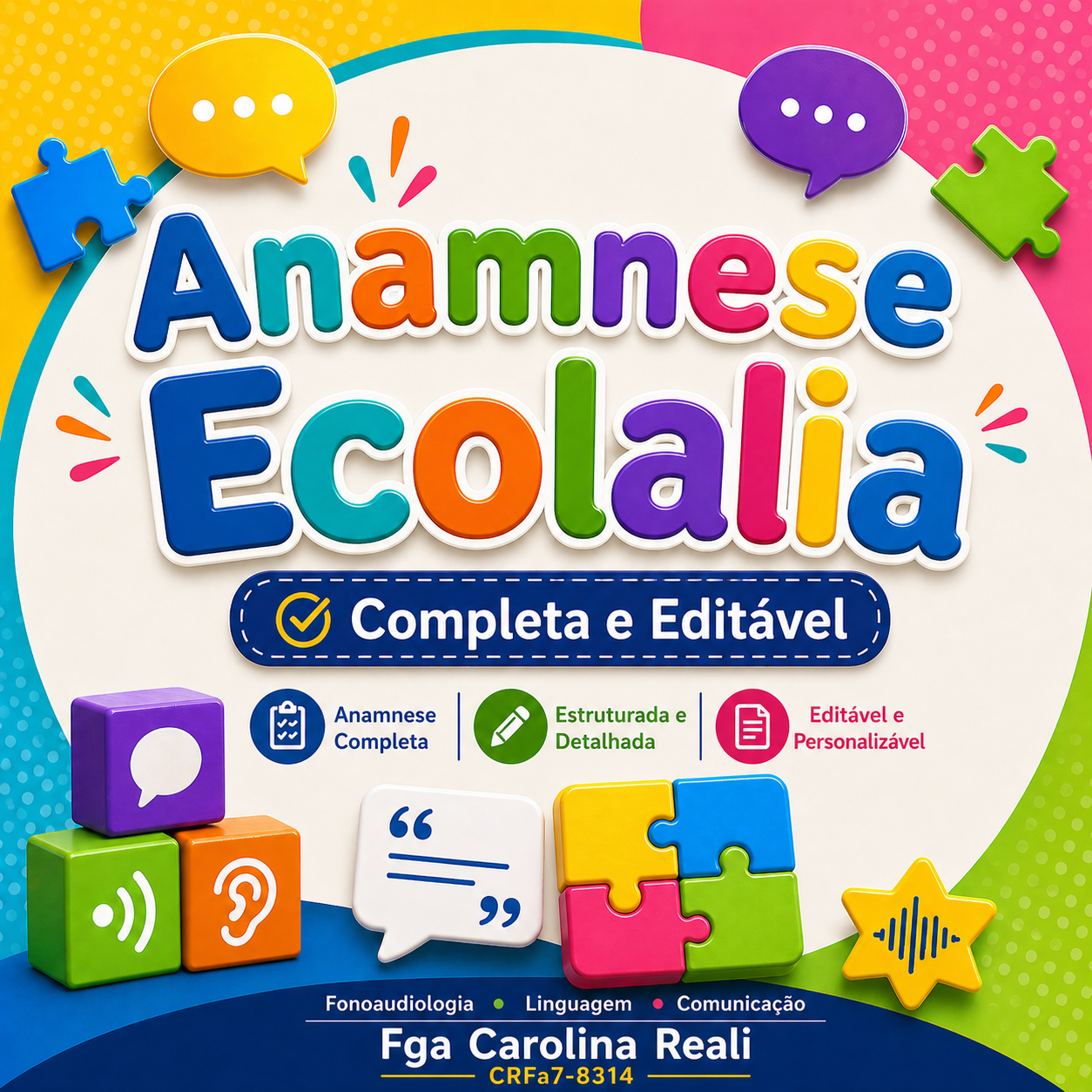 Anamnese Fonoaudiológica — Investigação da Ecolalia