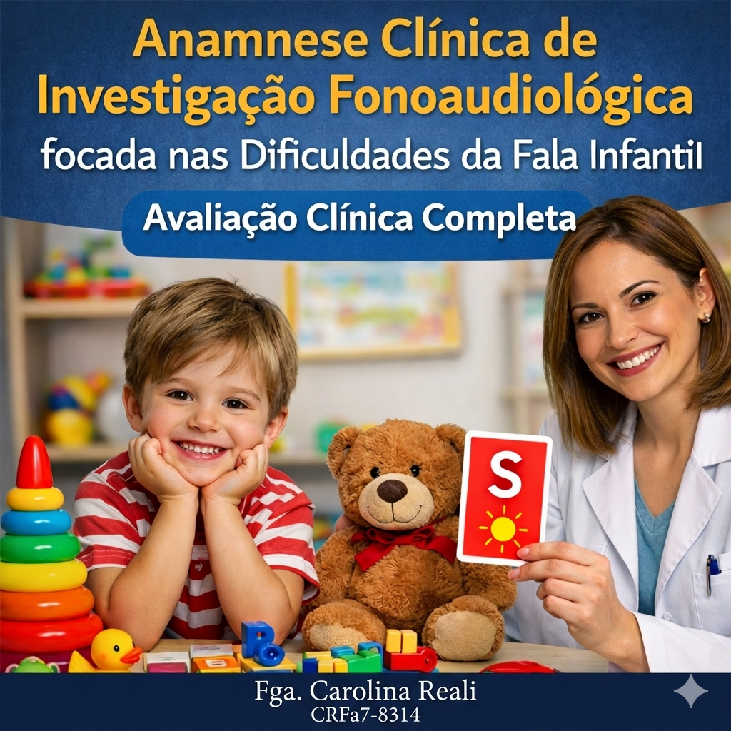 Anamnese Fonoaudiológica — Fala Infantil