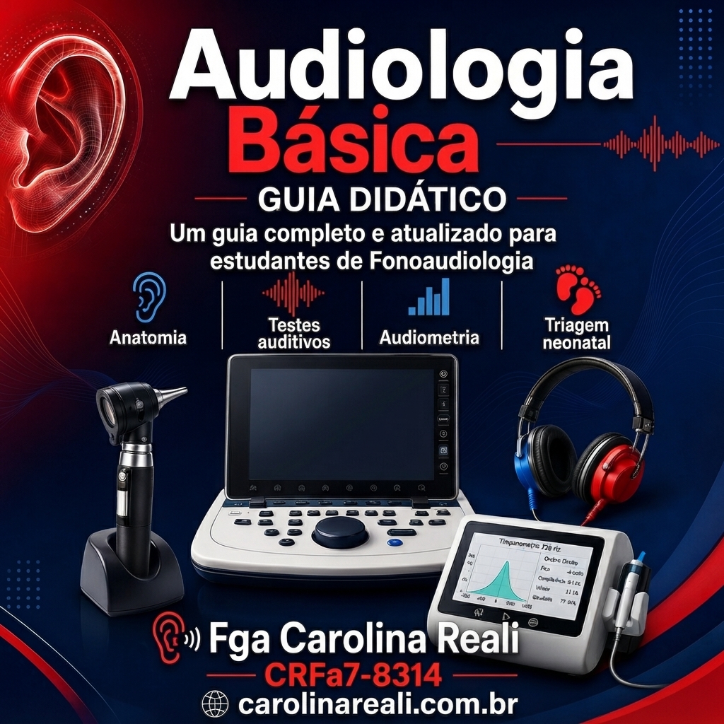 Audiologia Básica para Estudantes — Guia Didático de Anatomia, Testes e Audiometria