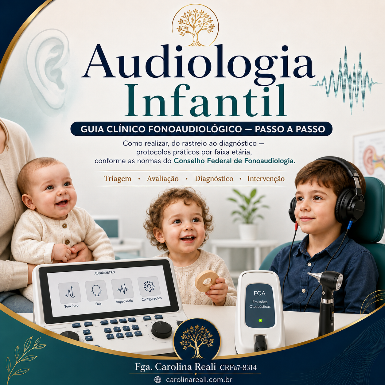 Audiologia Infantil — Guia Clínico Passo a Passo