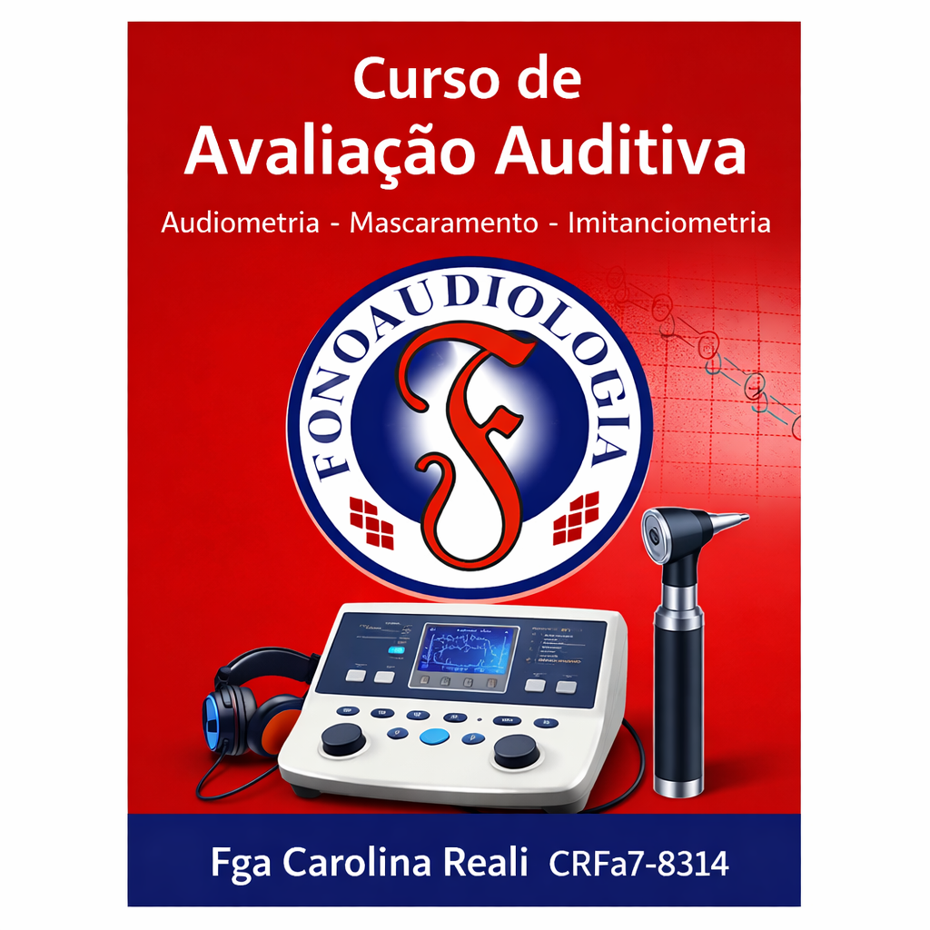 Curso — Avaliação Auditiva (Audiometria, Mascaramento, Imitanciometria, Patologias Auditivas)