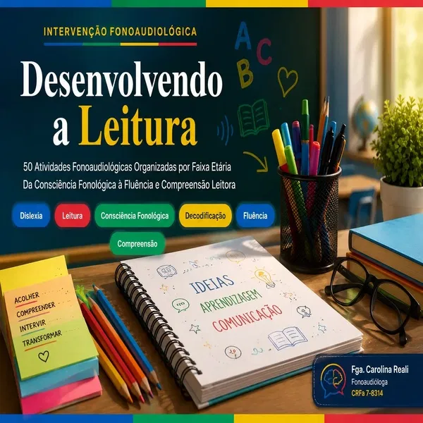 Desenvolvendo a Leitura — 50 Atividades Fonoaudiológicas Organizadas por Faixa Etária