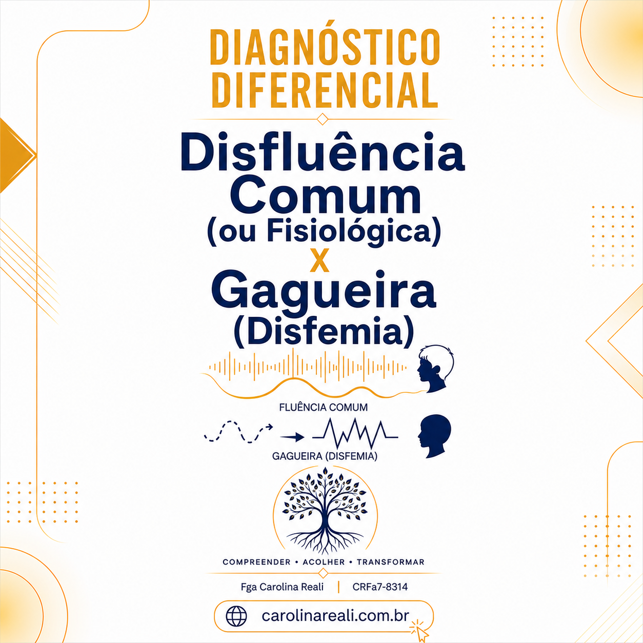 Disfluência Comum (ou Fisiológica) x Gagueira (Disfemia) — Diagnóstico Diferencial, Avaliação e Tratamento