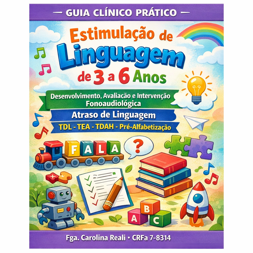 Estimulação de Linguagem — 3 a 6 Anos