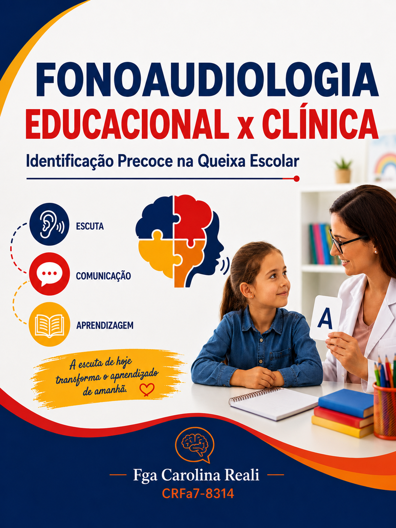 Fonoaudiologia Educacional x Clínica — Identificação Precoce na Queixa Escolar