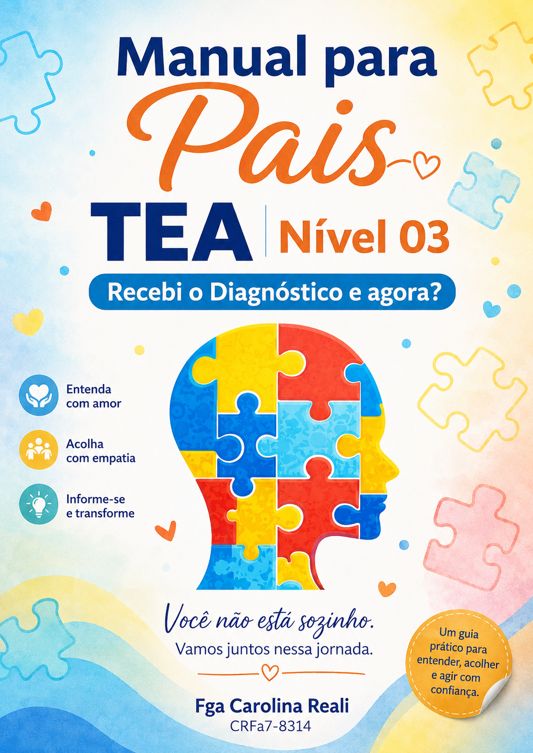 Manual para Pais — TEA Nível 3: Recebi o Diagnóstico, e Agora?