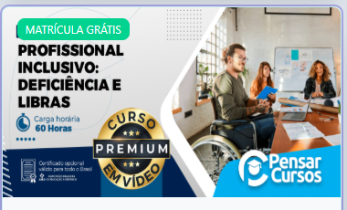 Profissional Inclusivo: Deficiência e Libras — Curso Gratuito Online