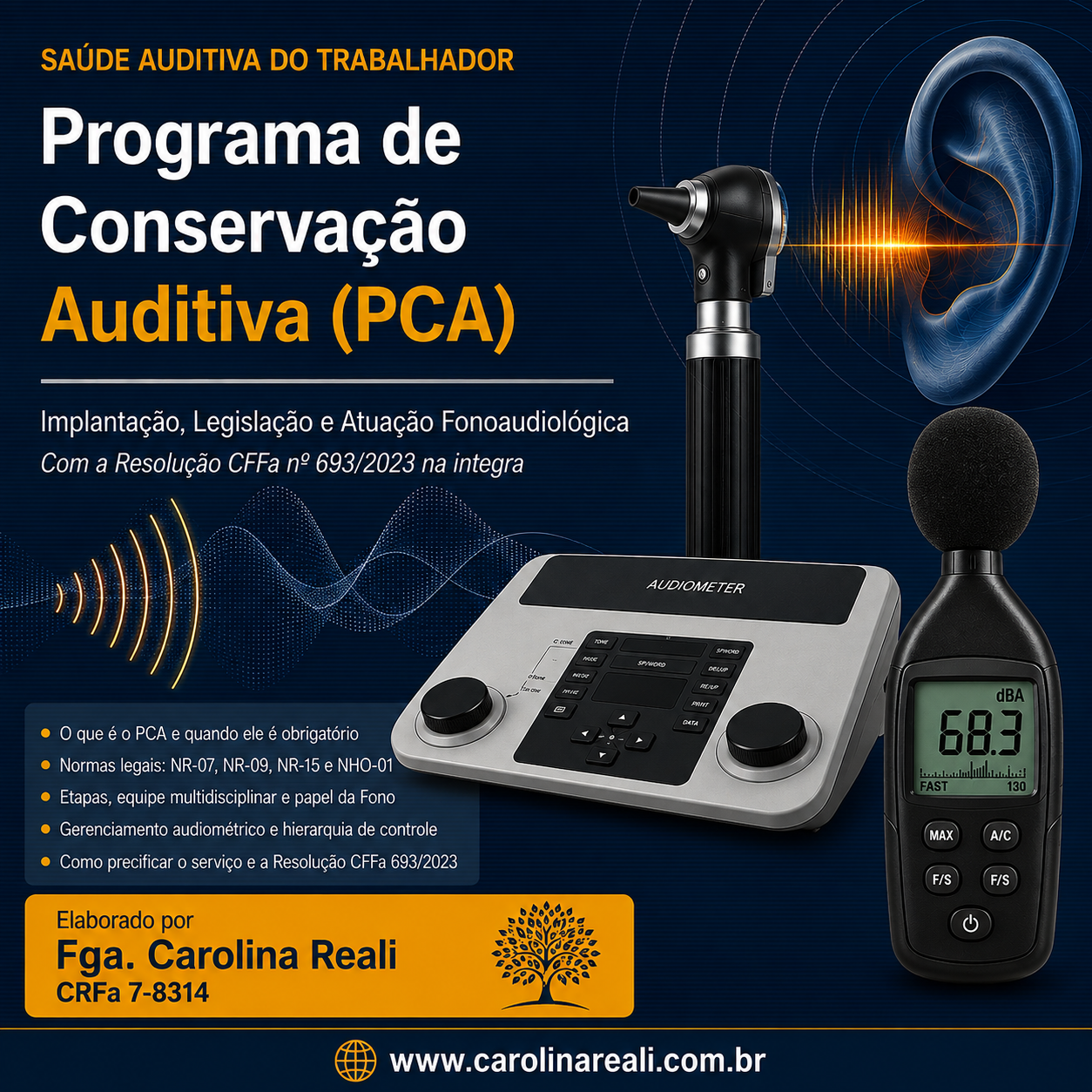 Programa de Conservação Auditiva (PCA) — Implantação, Legislação e Atuação Fonoaudiológica