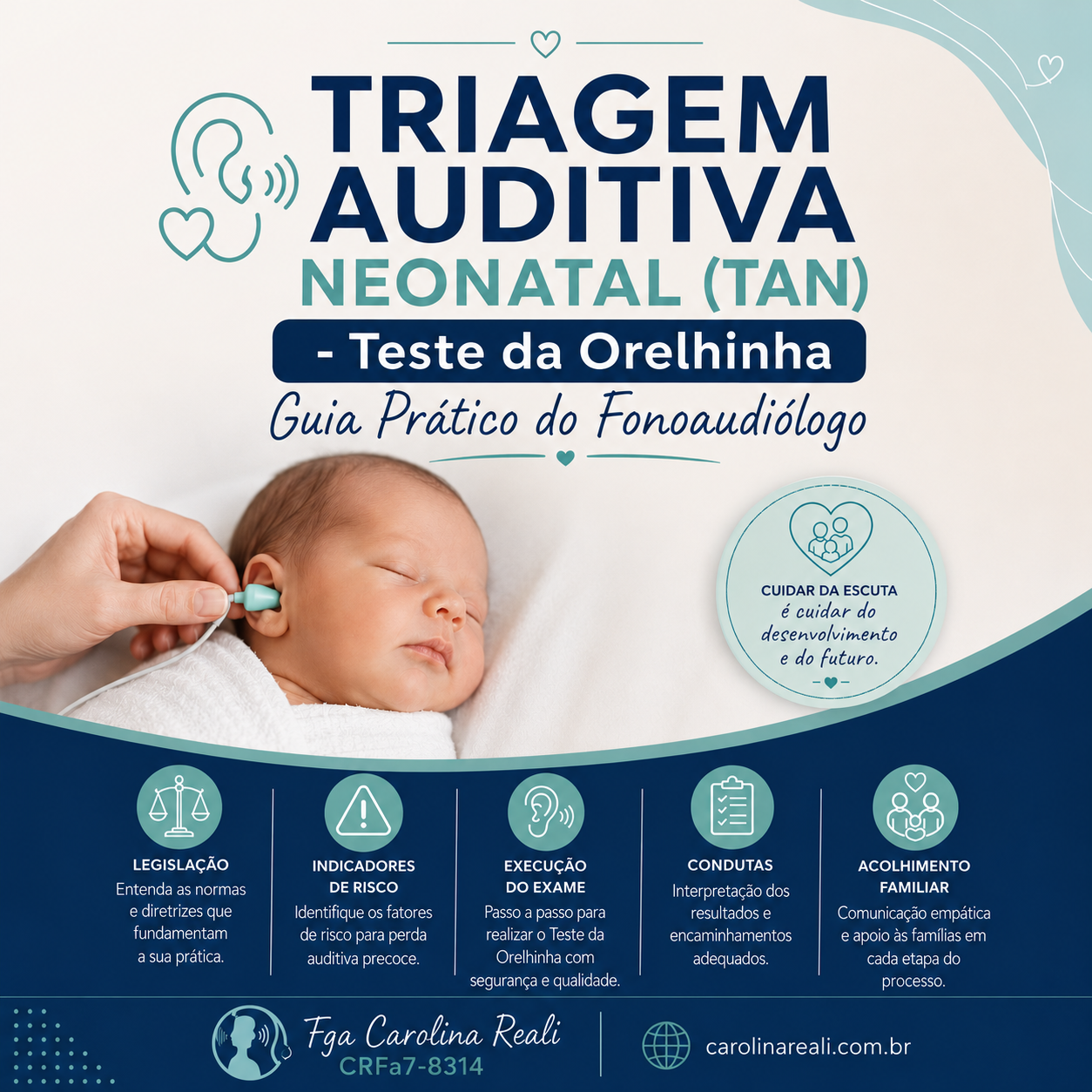 O Teste da Orelhinha — Guia Prático do Fonoaudiólogo (Triagem Auditiva Neonatal)