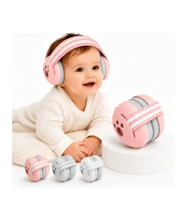 Abafador de Ruído Infantil Bebê — Protetor Auricular Ajustável