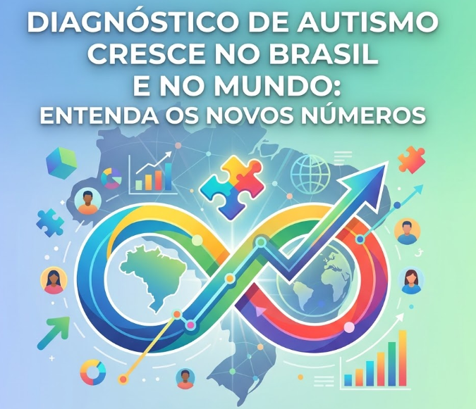 Diagnóstico de autismo cresce no Brasil e no mundo — entenda os novos números